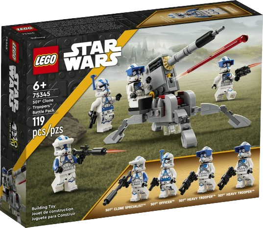 (75345) 501st Clone Troopers Battle Pack