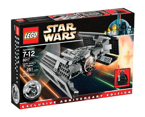 (8017) Darth Vaders TIE Advanced (Open Box Sealed Bags)